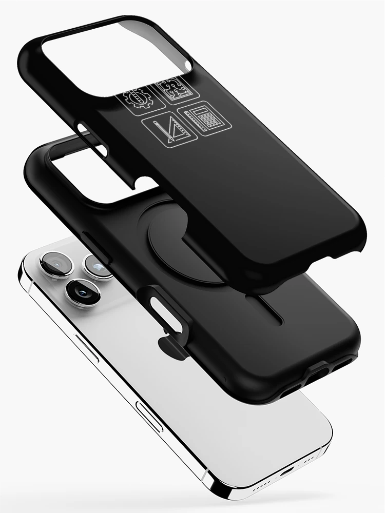 Thumbnail 2 of 4, iPhone Case, STEM Science Technology Engineering Math designed and sold by venomousvector.