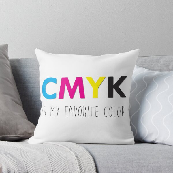 Item preview, CMYK is my favorite color designed and sold by laimutyy.
