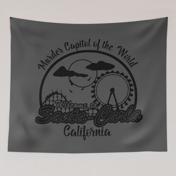 Item preview, The Lost Boys Welcome To Santa Carla on Grey designed and sold by Pink Pineapple Works.