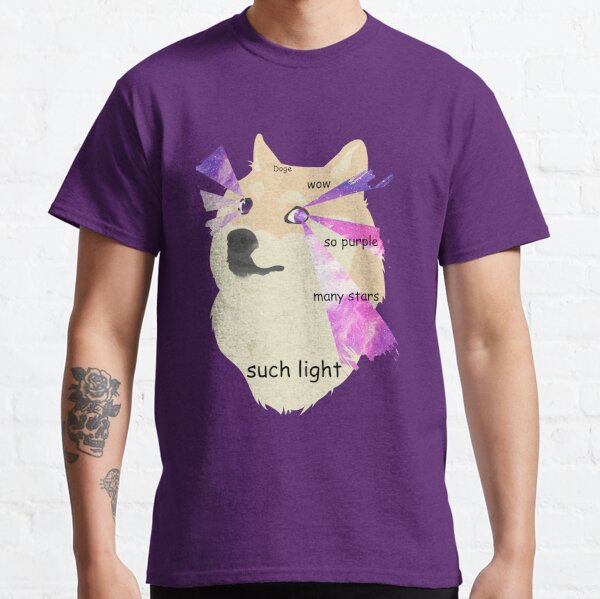 Doge Galaxy T Shirts Redbubble - images of roblox galaxy wolf shirt