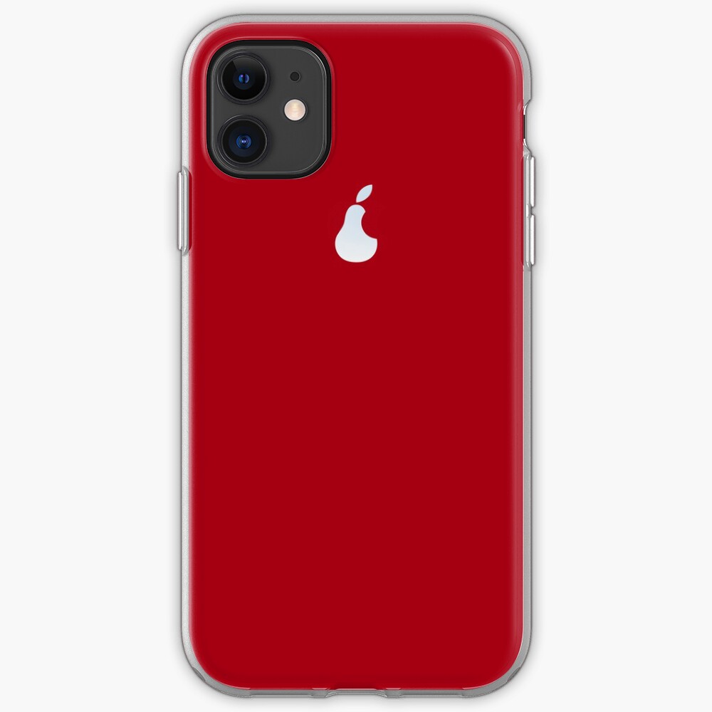"iPear XR Product Red" iPhone Case & Cover by Redbubble