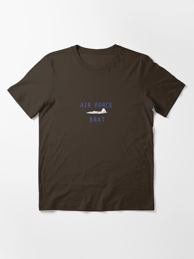 Alternate view of F-22 Air Force Brat Essential T-Shirt