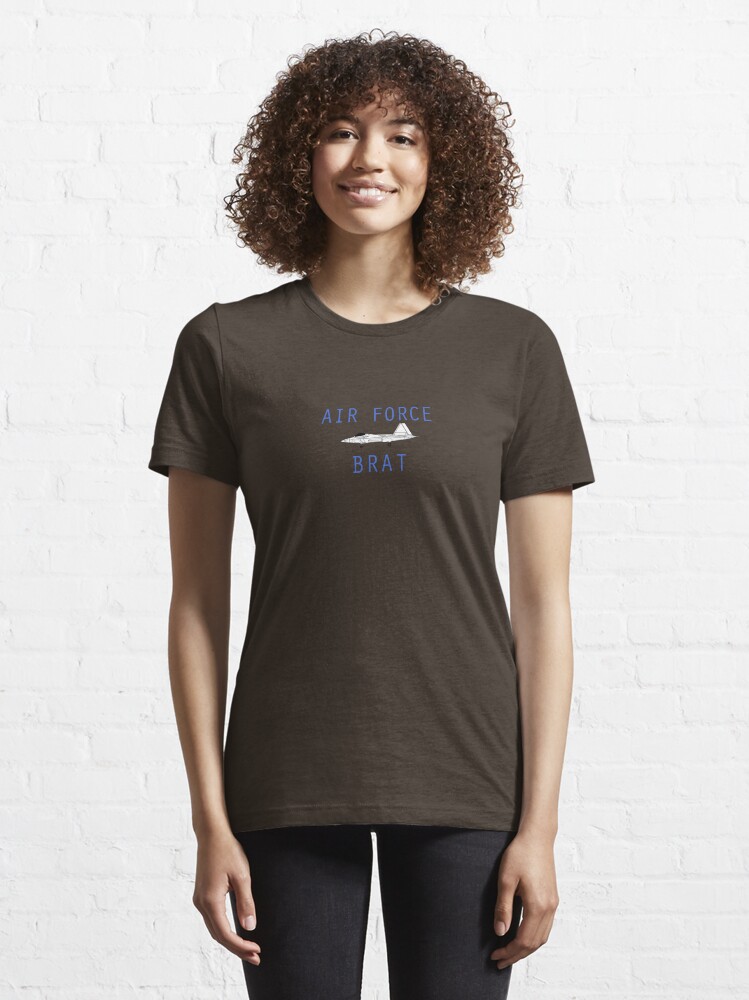 Alternate view of F-22 Air Force Brat Essential T-Shirt