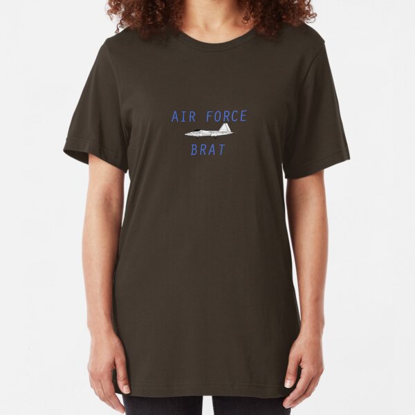 F-22 Air Force Brat Slim Fit T-Shirt