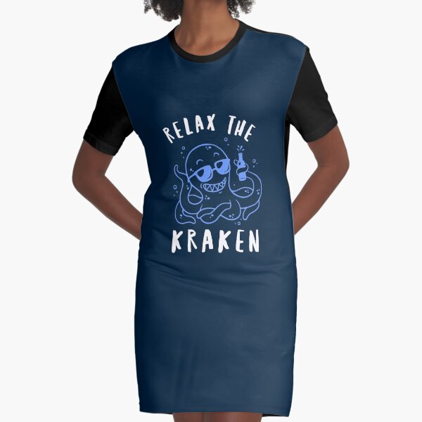 Relax The Kraken Vestido camiseta