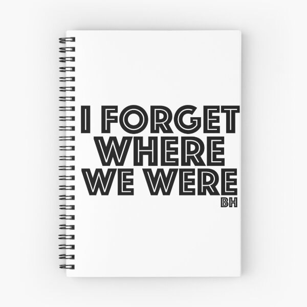 Item preview, I Forget Where We Were Ben Howard designed and sold by nbiddison.