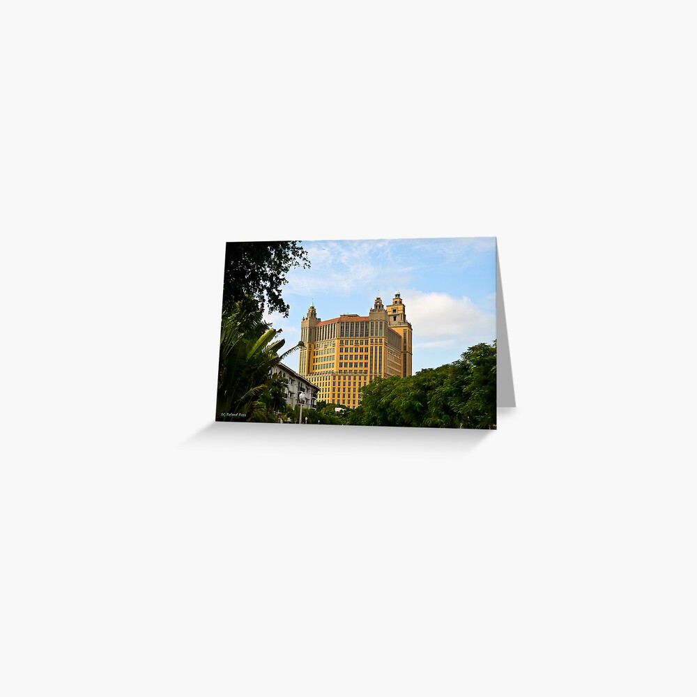 The Alhambra Tower Greeting Card