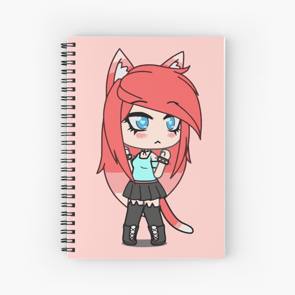 Gacha Life Senpaibuns Spiral Notebook for Sale by overflowhidden