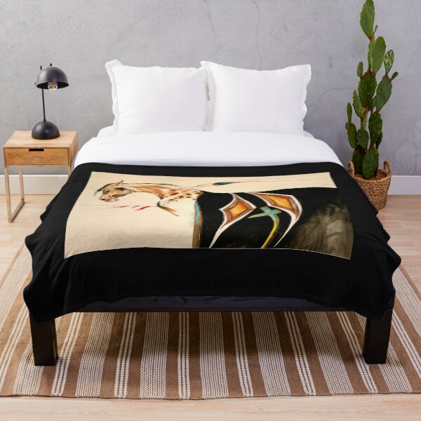Item preview, Nativo americano en el caballo de manta designed and sold by Jill Claire.