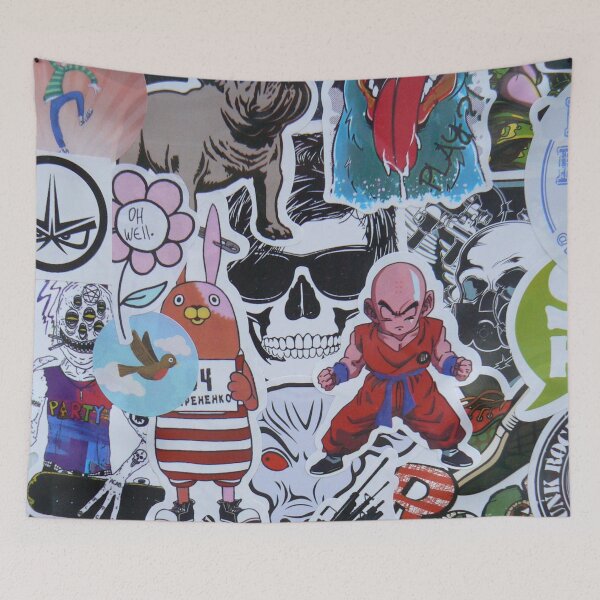 Artikelvorschau, Sticker Collage Nummer Eins entworfen und verkauft von DRS-Edinburgh.