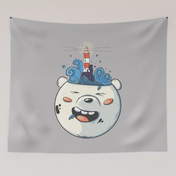 Item preview, Ice Bear Get Idea. We Bare Bears fan art. designed and sold by Matraskina.