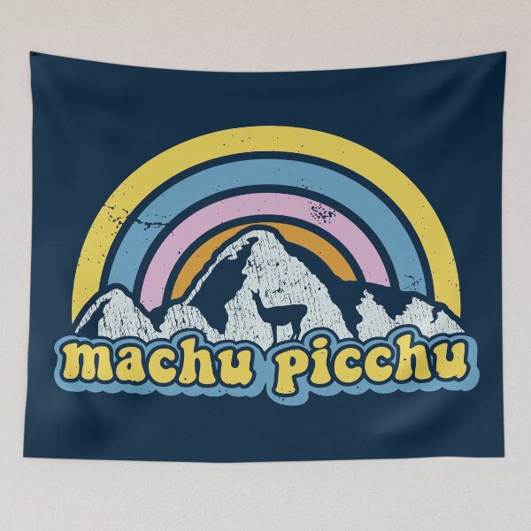 Item preview, Machu Picchu Retro designed and sold by TigerTom Design.