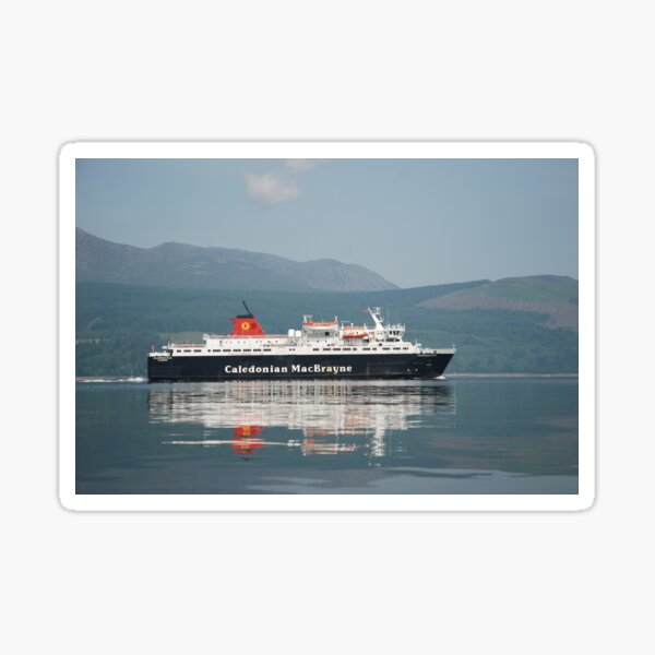 Item preview, MV Caledonian Isles departing Brodick designed and sold by Jeff McCormick.
