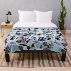 polaroid mania: tde Throw Blanket