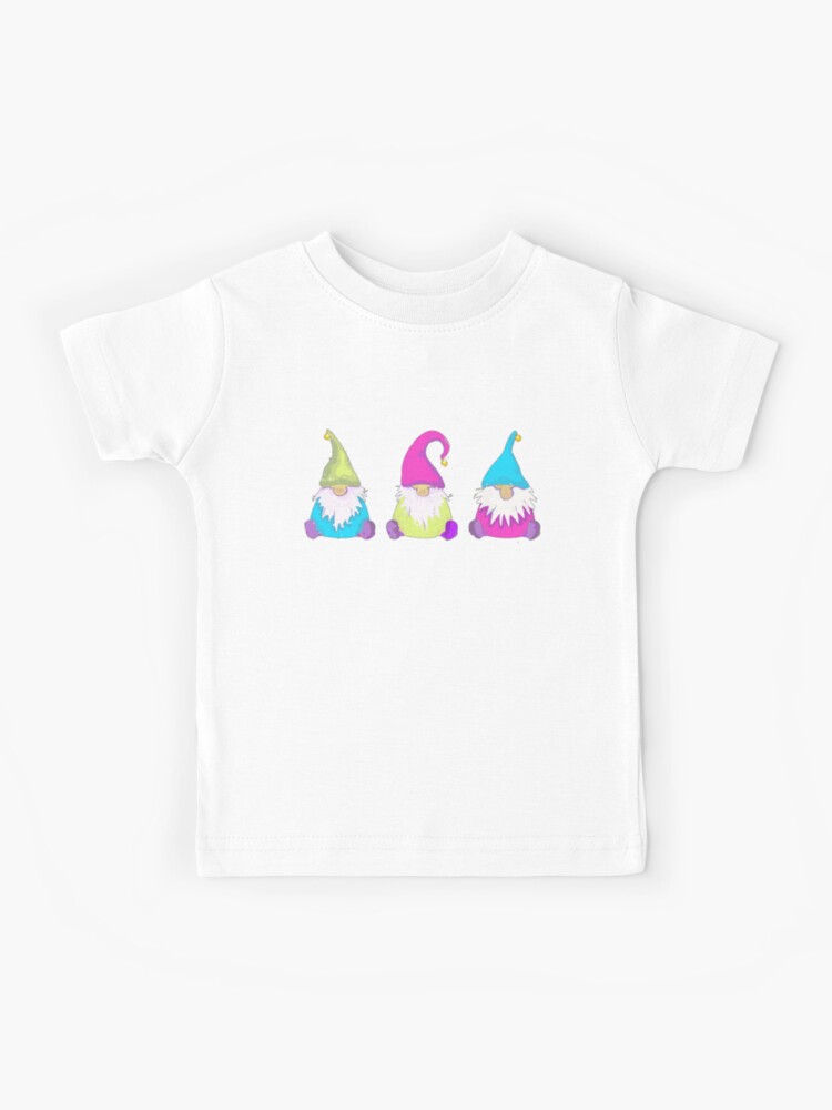 3 Cute Spring Gnomes Tomte Nisse Pretty Spring Colors Kids T-Shirt for  Sale by funnytshirtemp