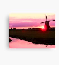 SUN AND WIND Canvas Print