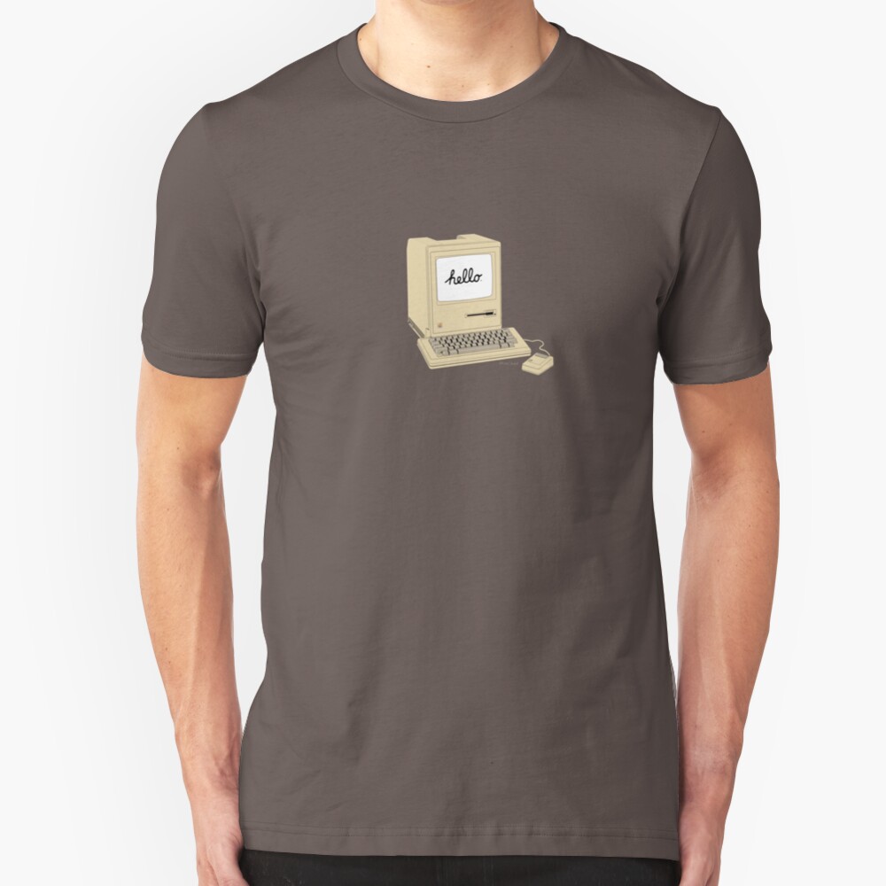 Original 1984 Macintosh Slim Fit T-Shirt