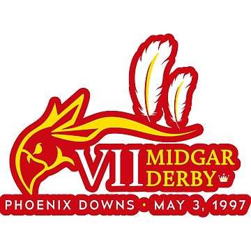 Artwork thumbnail, Sticker! Midgar Derby by merimeaux