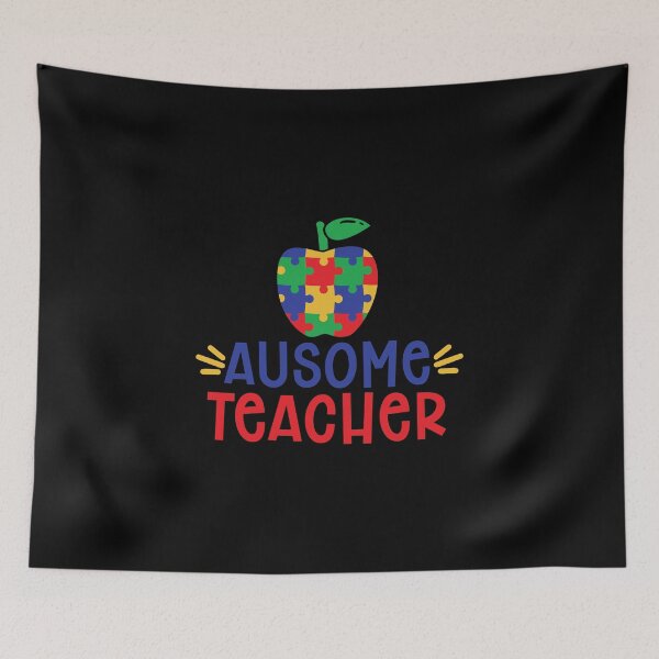 Item preview, Awesome Autism Teacher - Awesome (Ausome) Teacher designed and sold by 2APride.