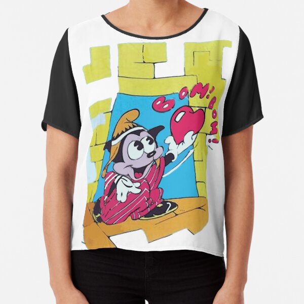 Betty Boop and Bimbo Freddie top Chiffon Top