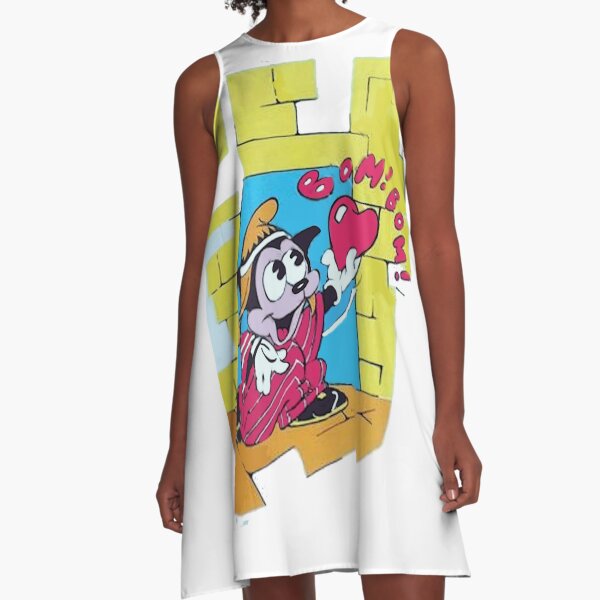 Betty Boop and Bimbo Freddie top A-Line Dress