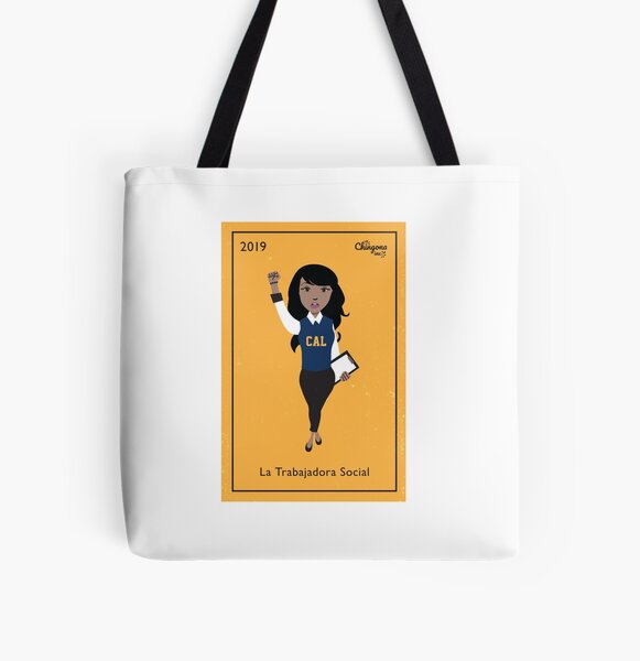 Personalized Social Worker All Over Tote Bag - TO237PS06 - BMGifts