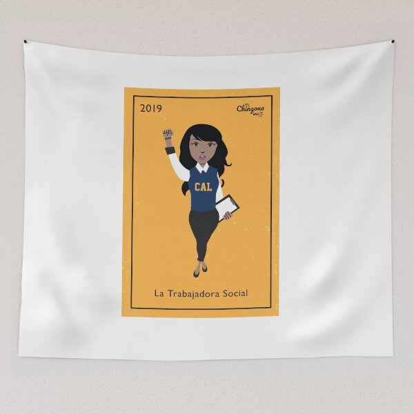 Item preview, La Trabajadora Social CAL designed and sold by Viridiana Osio.