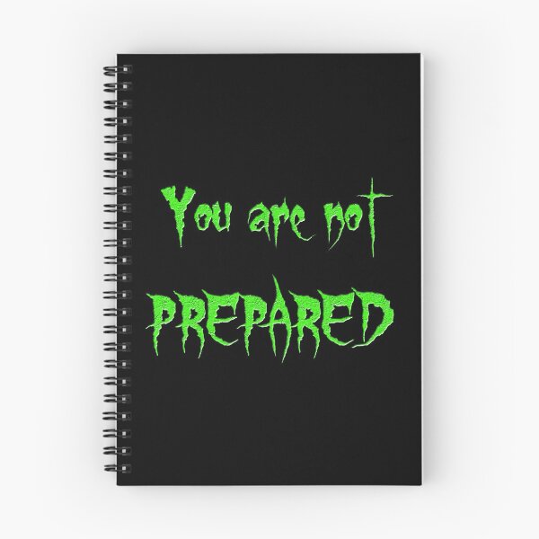 Item preview, You are not PREPARED - Illidan Stormrage, World of Warcraft Gamers Gift designed and sold by talisman66.