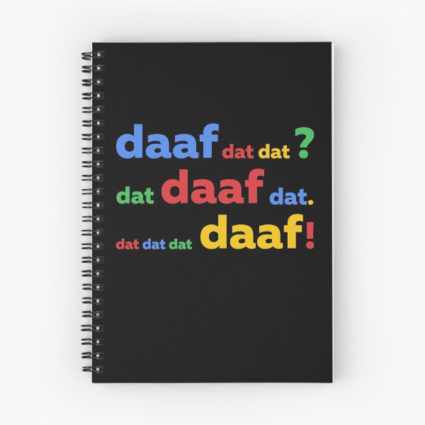Item preview, Daaf dat dat? designed and sold by Just-for-fun.