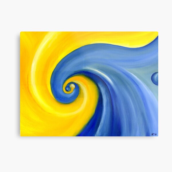Two Drops in evolution - Stage II Metal Print