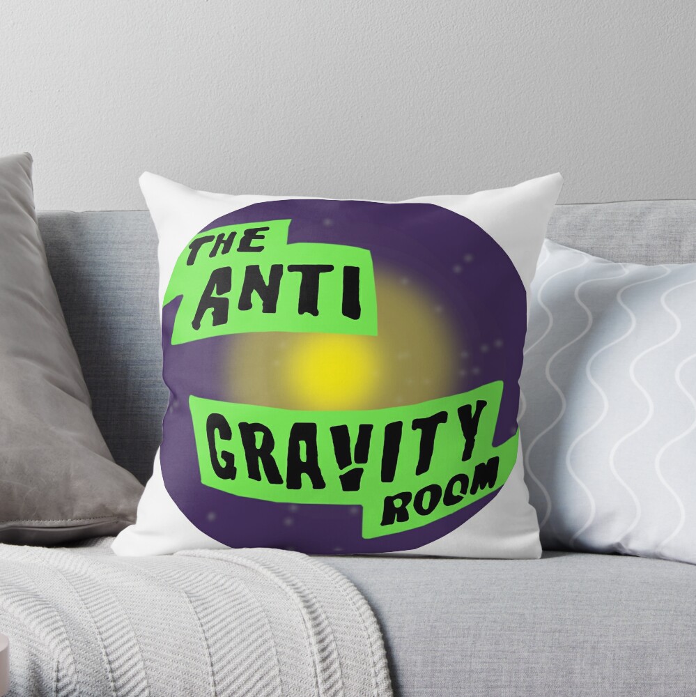 The Anti Gravity Room Tv Comic Show Logo Canadian Classic Ytv Throw Pillow