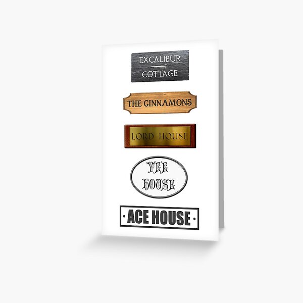 Item preview, Alan Partridge House Names designed and sold by 8mmAttire.
