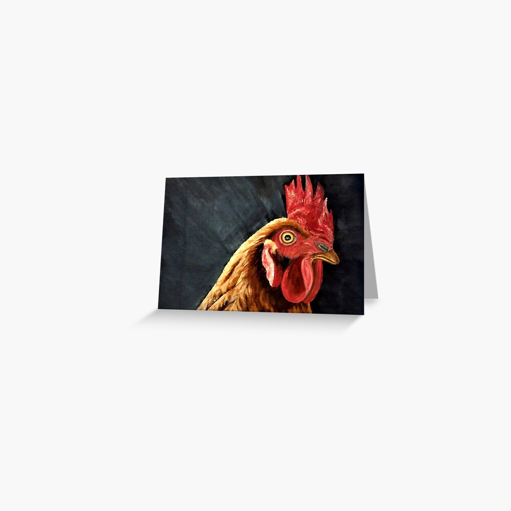 Little Red Hen Greeting Card (Blank) Greeting Card