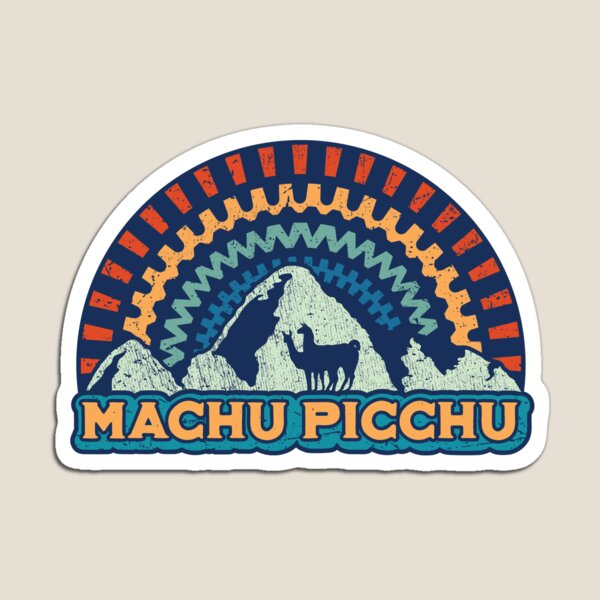 Artikel-Vorschau von Machu Picchu Retro Inka - Peru, designt und verkauft von TigerTom Design.