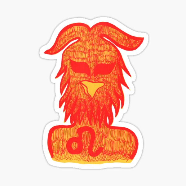 Leo- The Phoenix Sticker