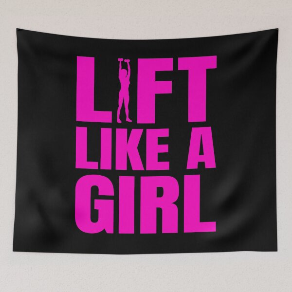 Item preview, Lift Like A Girl Weightlifting Strength Training designed and sold by zanytee.