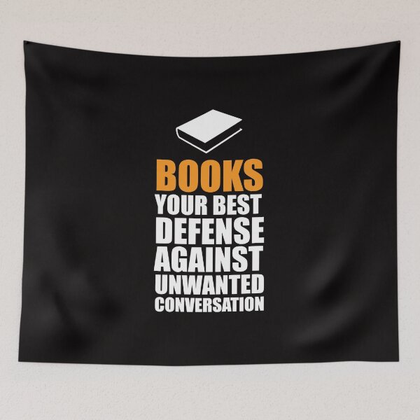 Item preview, Libros tu mejor defensa contra la conversación no deseada designed and sold by shoutoutshirtco.