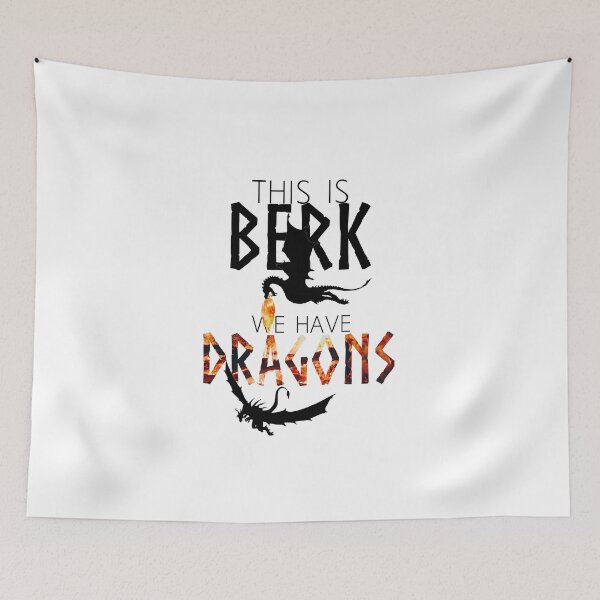 Item preview, HTTYD-Inspired "We Have Dragons" designed and sold by mulberrydragon.