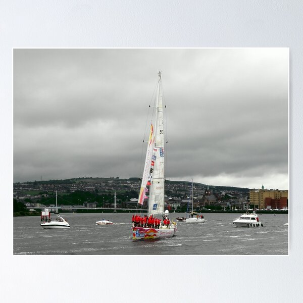 Item preview,  Derry Clipper Yacht - River Foyle Derry Ireland  designed and sold by mikequigley.