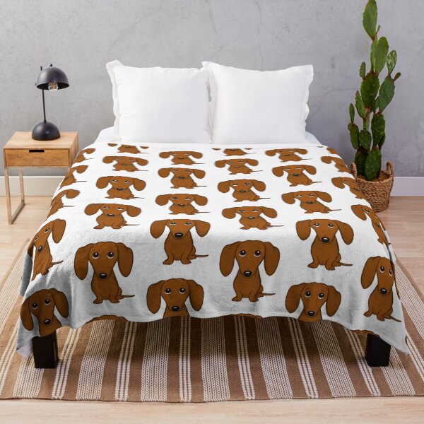 weiner dog comforter