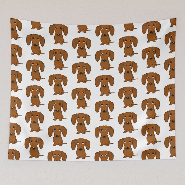 Item preview, Cute Dachshund | Cartoon Wiener Dog designed and sold by Jenn Inashvili.