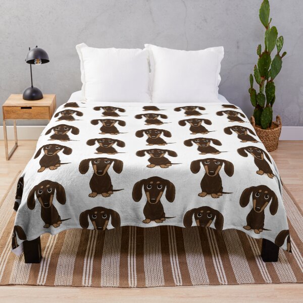 Item preview, Cute Chocolate Dachshund | Cartoon Wiener Dog designed and sold by Jenn Inashvili.