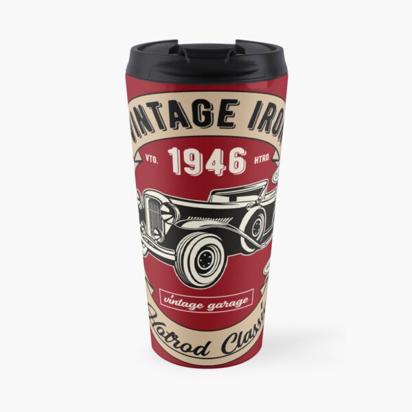 Vintage Deluxe Car Travel Mug
