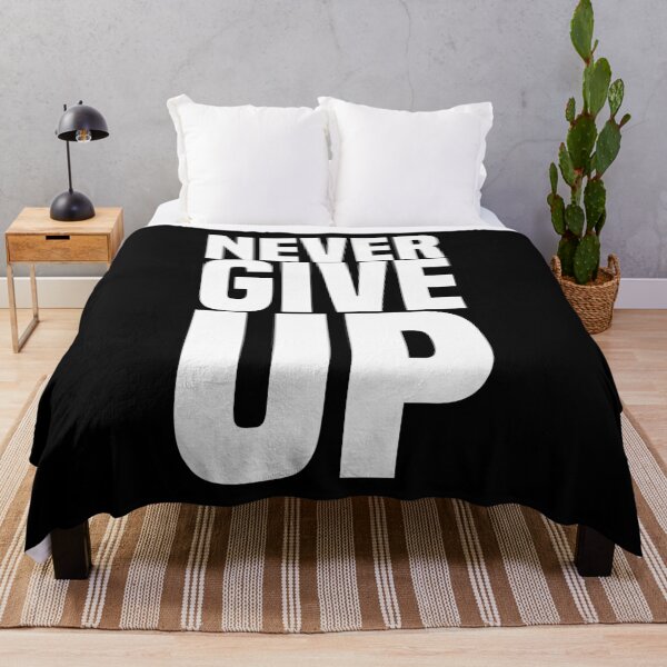 Item preview, Never Give Up designed and sold by RicardoTito.