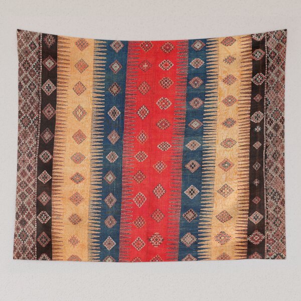 Item preview, Azeri Shadda Azerbaijan South Caucasus Cover Print designed and sold by Vicky Brago-Mitchell®.