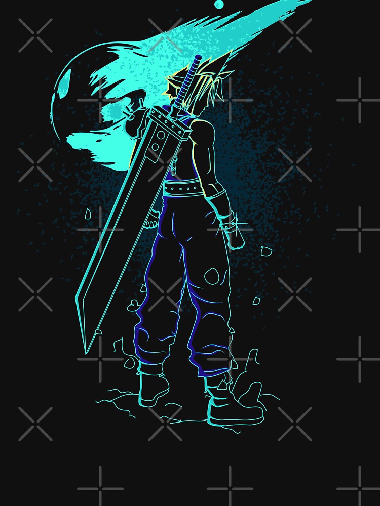 Thumbnail 7 of 7, Essential T-Shirt, Shadow of Meteor designed and sold by Donnie Art.