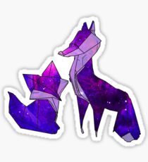 Space Foxes Sticker