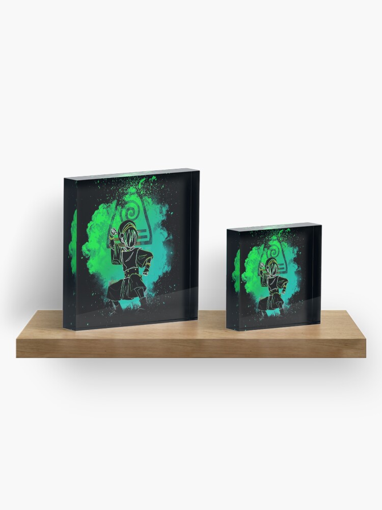 Alternate view of Soul of the Earthbender Acrylic Block