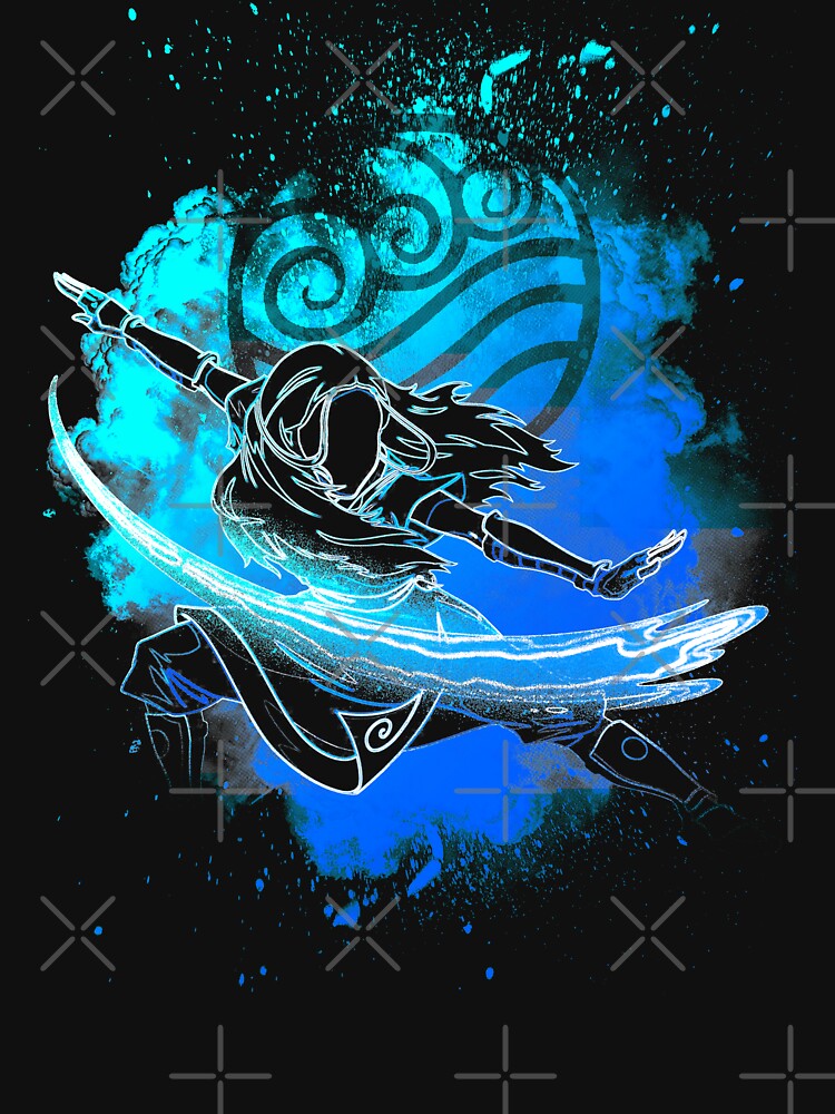 Thumbnail 7 of 7, Essential T-Shirt, Soul of the Waterbender Sister designed and sold by Donnie Art.
