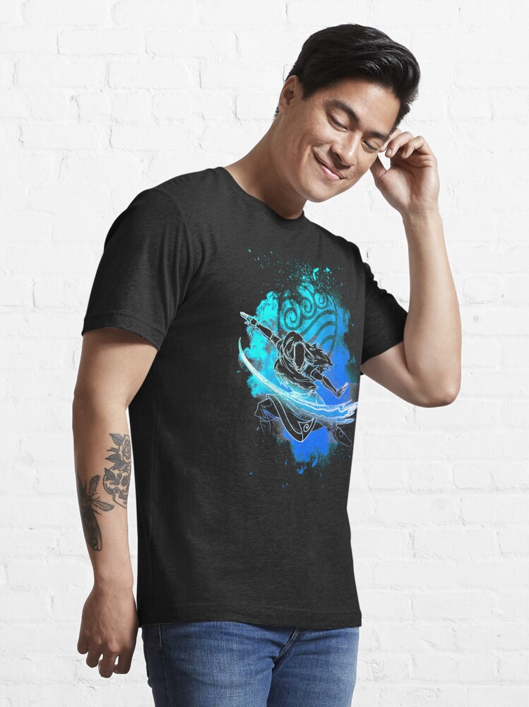 Thumbnail 3 of 7, Essential T-Shirt, Soul of the Waterbender Sister designed and sold by Donnie Art.
